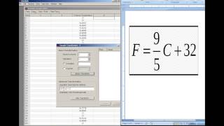 Using Advanced Transform in Statdisk [upl. by Templer]