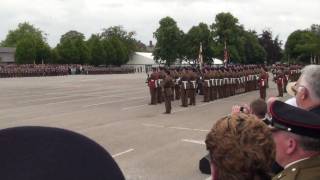 Yorkshire Regiment Colours Presentation 22 [upl. by Ttoille]