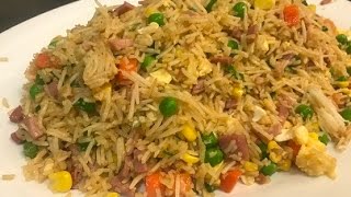 How To Make Chinese Fried Rice [upl. by Irollam]