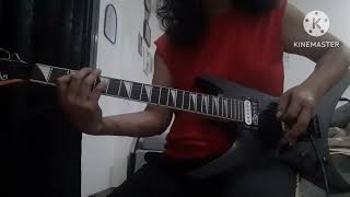 May Gadis Bertudung putih full guitar cover solo [upl. by Corron]