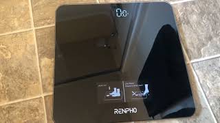 RENPHO Smart Scale for Body Weight Digital Bathroom Scale Review [upl. by Sauer978]