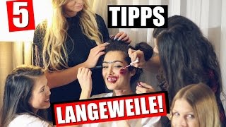 5 TIPPS gegen LANGEWEILE  Was MÄDCHEN bei Langeweile TUN  by Nhitastic [upl. by Dionis]