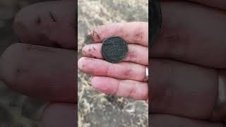 Деньга 1732 года но всё же скорее всего 1731 года metaldetecting коп metaldetector [upl. by Madid]