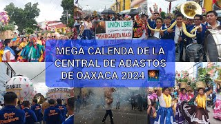 Calenda de la central de abastos Oaxaca 2024 [upl. by Akinor]