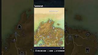 Elder Scrolls Online Summerset Treasure Map 1 eso [upl. by Lehcnom]