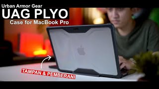 Casing Macbook Paling Kuat UAG PLYO Case for MacBook Pro 14 Review Ind [upl. by Nobe]