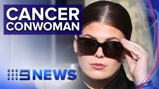 Belle Gibson cries in court claiming she can’t afford her cancer fraud fine  Nine News Australia [upl. by Emoryt]