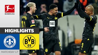 Sancho Comeback Secures Win  Darmstadt  Borussia Dortmund 03  Highlights  MD 17 – Bundesliga [upl. by Latham]