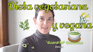 La dieta vegetariana y vegana por una dietistanutricionista [upl. by Droc]