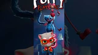 Poppy Playtime Edit  Poppy Playtime Vs Talking Tom Hero Dash shortspoppyplaytimechapter1 [upl. by Zitvaa906]