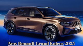 New Renault Grand Koleos 2025  Introduced as a Hybrid Based on Geely and Volvo Bones [upl. by Nolie271]