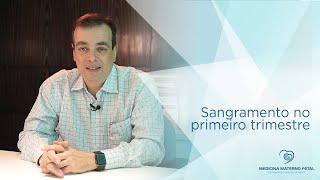 Sangramento no primeiro trimestre de gestação [upl. by Gladdie]