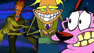 We WATCHED All of Courage the Cowardly Dog Season 1 [upl. by Kamillah]