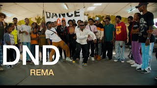 Rema  DND OFFICIAL DANCE VIDEO [upl. by Castera]