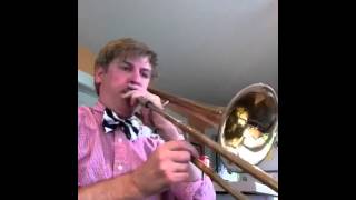 Indiana Jones Theme trombone demo [upl. by Aksoyn]