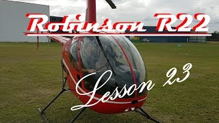 Robinson R22 Lesson 23 quotEmergency Proceduresquot Full Lesson [upl. by Otrevlig]