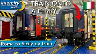 Rome to Sicily by Train and by Boat Intercity Notte Review [upl. by Adner106]