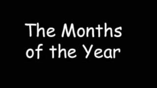 Months of the Year Song for ESL kids [upl. by Torruella]