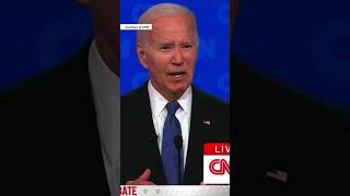 Biden appears to freeze says he ‘beat Medicare’ in opening of duel with Trump shorts [upl. by Orji324]