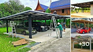 30 Carport Design Ideas Stylish Spaces For Your Automobile [upl. by Koenig]