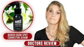 Banish Dark Spot Corrector Serum Review Does it REALLY Work for acne scars and hyperpigmentation [upl. by Adnorehs]