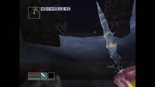 Morrowind Killing Karstaag And HircineAspect Of Strength With My Stahlrim Daggers [upl. by Atteiluj]