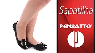 Sapatilha Feminina Pensatto  6060335112 [upl. by Anelahs450]