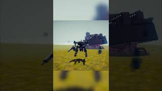 Besiege First Custom Boss Besiege Shorts [upl. by Akila887]