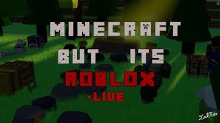 Roblox Mineverse Livestream join [upl. by Leinahtan815]