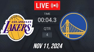 NBA LIVE Golden State Warriors vs Los Angeles Lakers  November 11 2024 Warriors vs LAL  2K25 [upl. by Au]