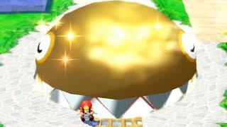 Super Mario Sunshine  Walkthrough Part 8  Pianta Village All Shine Sprites amp Blue Coins [upl. by Annovy641]