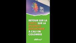 COP16 Biodiversité  all4trees en Colombie [upl. by Jedlicka]