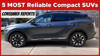 5 Most Reliable And FuelEfficient Compact SUVs  Consumer Reports [upl. by Norward]