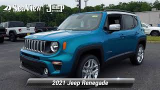 New 2021 Jeep Renegade Islander Ocean Township NJ J210981 [upl. by Bruckner]