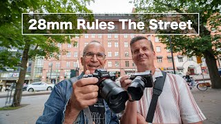 28mm Is The Ultimate Street Lens –Two Photographers Share Their Opinion [upl. by Sitrik542]