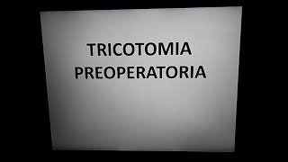 TRICOTOMIA PREOPERATORIATutti i files sono scaricabili su wwwnurseallfacecom [upl. by Selim]