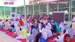 HEBRON  All INDIA YOUTH CAMP HEBRON HYDERABAD 2023 [upl. by Noak]