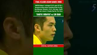 Momen Taufik Hidayat Salami Yongbo Pelatih Lin Dan bwf badminton taufikhidayat [upl. by Clementis]