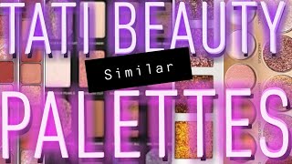 Tati Beauty Eyeshadow Palette  similar palettes near dupes you probably already have Save  £ € [upl. by Curcio253]