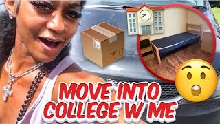 COLLEGE MOVEIN DAY🥳MOVE INTO MY HBCUWE DROVE FROM MIAMI TO LOUISIANA😳😱 [upl. by Bortz]