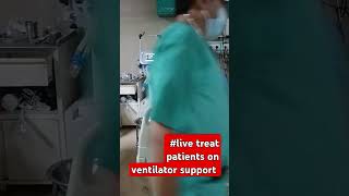 ventilator support  ventilator support for patients  Ajeet Singh medical ki duniya [upl. by Nnalyrehc477]