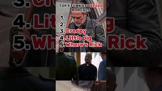 TOP 5 FUNNIEST NEGAN MOMENTS 😭 negan twd thewalkingdead [upl. by Samau624]