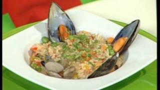 Mejillones con arroz a la jardinera [upl. by Nachison132]