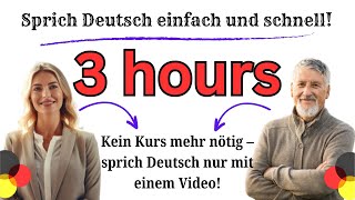 Dont miss out 4 hours of conversation – the ultimate German learning video to speak like a native [upl. by Giustino163]