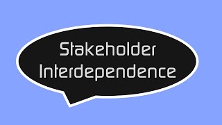 Stakeholder Interdependence  Higher Business Management [upl. by Elvia]