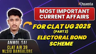 MOST IMPORTANT CURRENT AFFAIRS  CLAT 2025  PART2 [upl. by Ettedo]