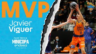 JAVIER VIGUER MVP Fase Previa Minicopa Endesa  Minicopa Endesa 202122 [upl. by Lanti]