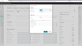 Dynamics 365 Business Central  How to Calculate Job WIP Work in Progress [upl. by Aynodal]