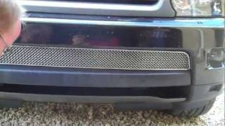 How to fit chrome lower mesh grille Range Rover Sport 2010 [upl. by Pero87]