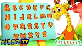 Cookies ABC Song  Alphabet Rhymes For Toddlers by Greg The Giraffe [upl. by Ennaillij]